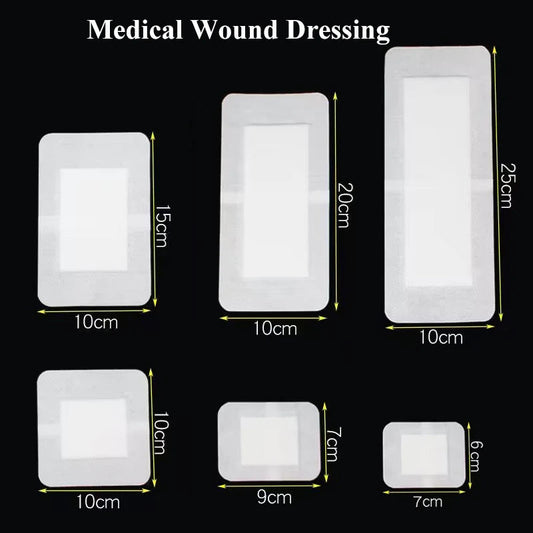 40Pcs Pansements Médicaux Respirants Adhésifs – Bandages pour Soins de Plaies Chirurgicales et Urgences BLACKBEARD OUTDOOR INDUSTRIES