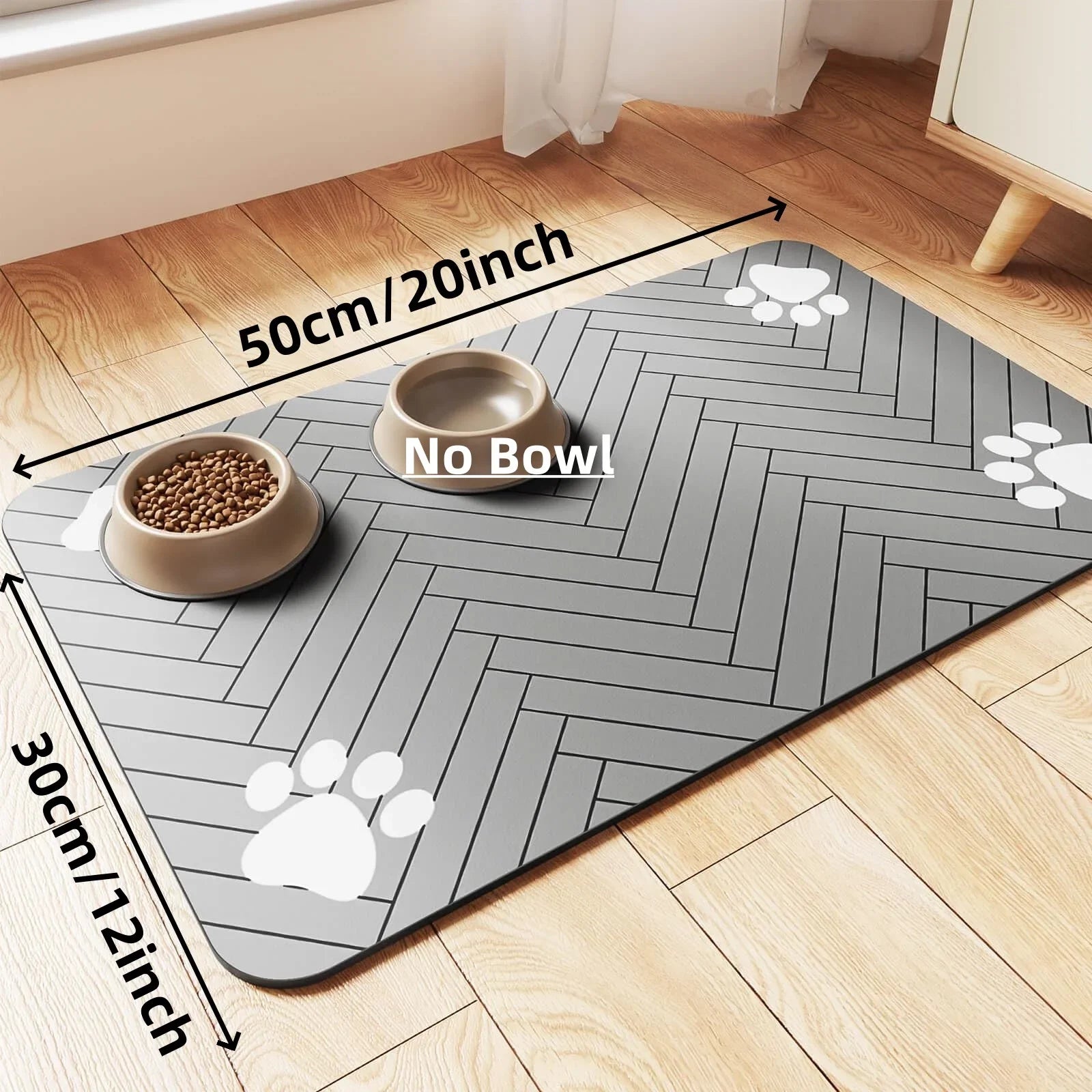 Tapis de Nourrissage Absorbant pour Animaux – Imperméable, Antidérapant & Séchage Rapide – Idéal pour Gamelles de Chiens et de Chats Ma boutique