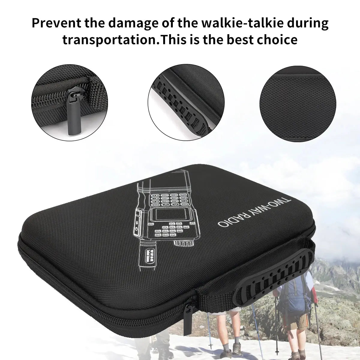 Baofeng AR-152 – Radio Tactique Puissante 25W | Batterie 12000 mAh | Portée jusqu'à 15 kml Longue portée  type AN PRC-152 Ma boutique