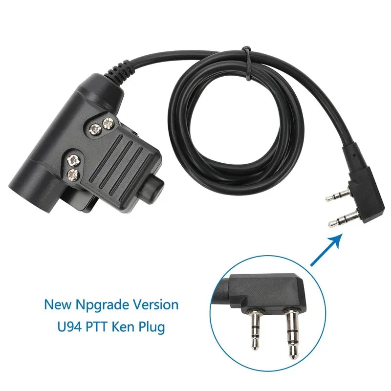 Câble Adaptateur U94 PTT – Type K Double Broche - BLACKBEARD OUTDOOR INDUSTRIES