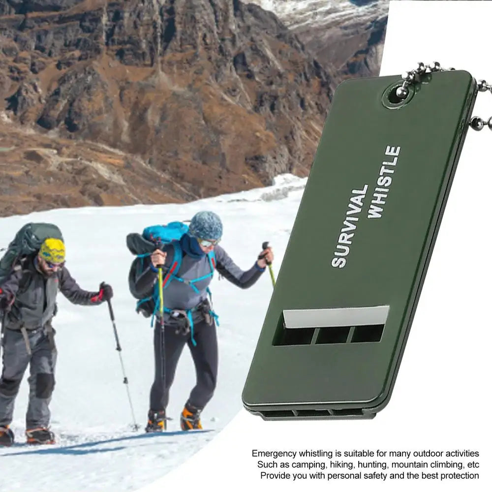 Sifflet de Survie 3 Fréquences – Haute Puissance Décibels | Randonnée, Camping, Chasse, Urgence - BLACKBEARD OUTDOOR INDUSTRIES