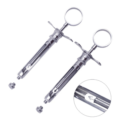 Seringue Dentaire Aspirante en Acier Inoxydable avec Embout – Instrument Chirurgical Dentaire Ma boutique