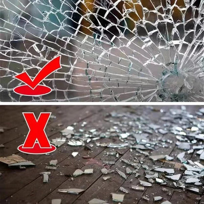 Film de Sécurité Transparent pour Fenêtres – Film Anti-Éclats et Tempéré BLACKBEARD OUTDOOR INDUSTRIES