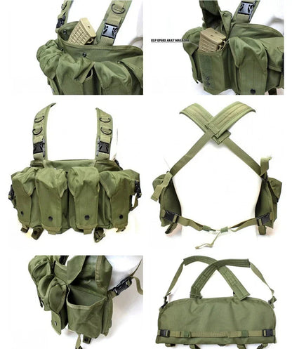 Chest Rig Tactique AK – Léger, Modulable et Haute Capacité Ma boutique