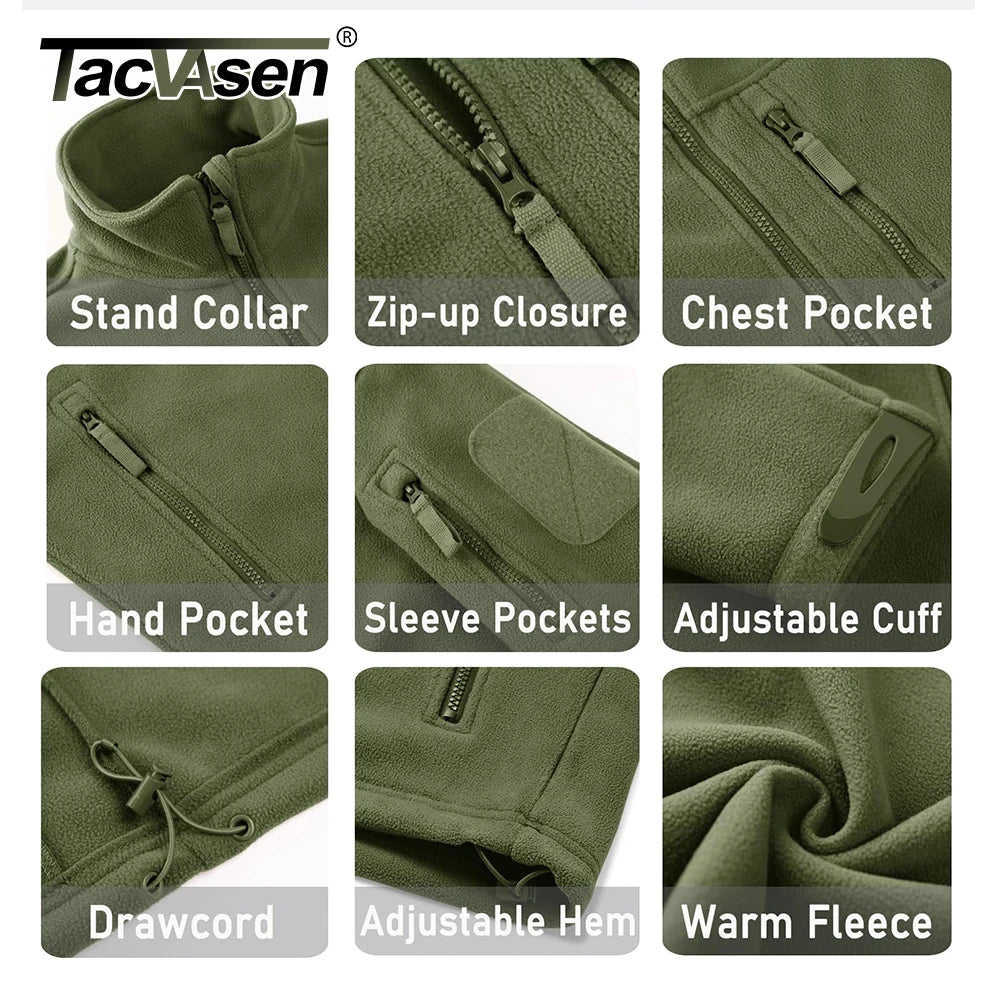 Veste Polaire Homme TACVASEN – Outdoor & Randonnée - BLACKBEARD OUTDOOR INDUSTRIES