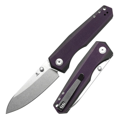 Tenable Pocket Knife Beaver T1105V – Couteau Pliant EDC Haut de Gamme par Kim Ning - BLACKBEARD OUTDOOR INDUSTRIES
