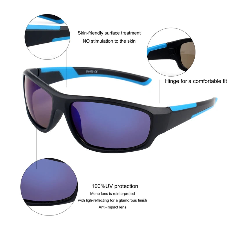 Kenbo Sport Sunglasses lunettes de soleil pour enfants UV400 Ma boutique