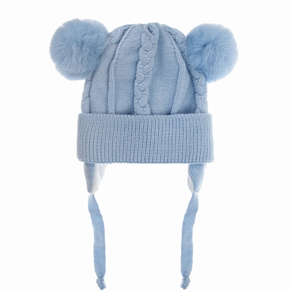 bonnet tricoté ours pour enfant 0/3ans Ma boutique