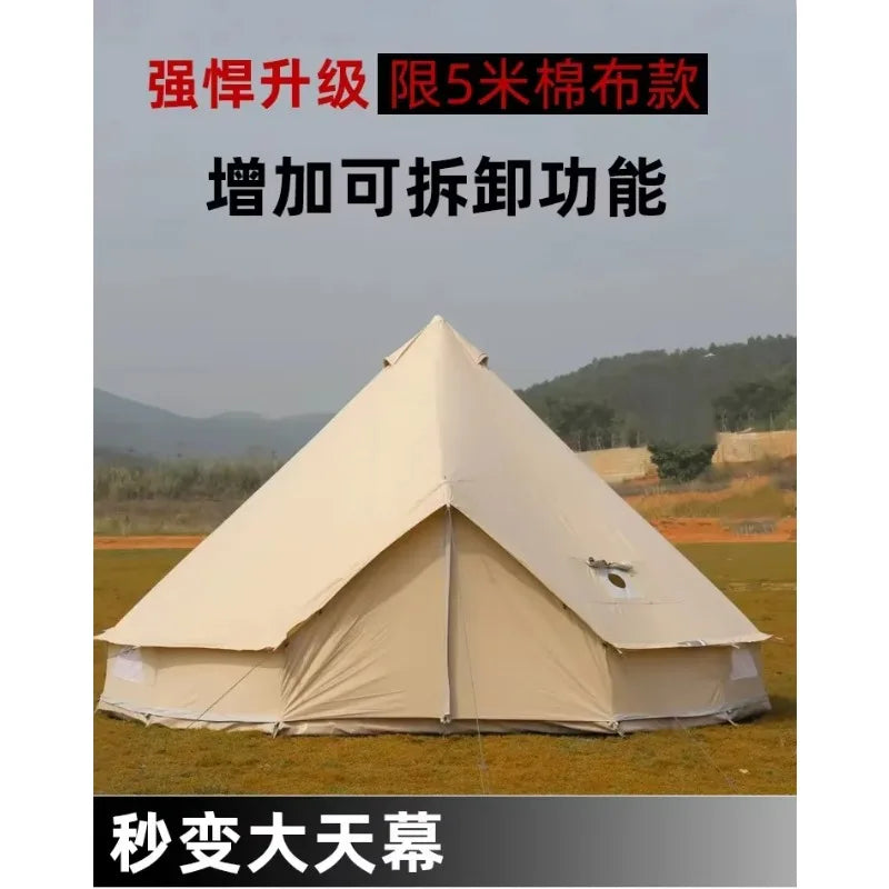 Tente de Luxe Mongolia Yurt pour 6-10 Personnes –  Camping Premium BLACKBEARD OUTDOOR INDUSTRIES