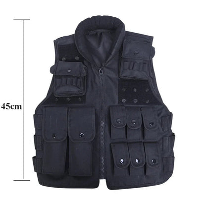 Gilet Tactique d’Intervention Type SWAT / SAS – Modèle Adulte & Enfant Ma boutique