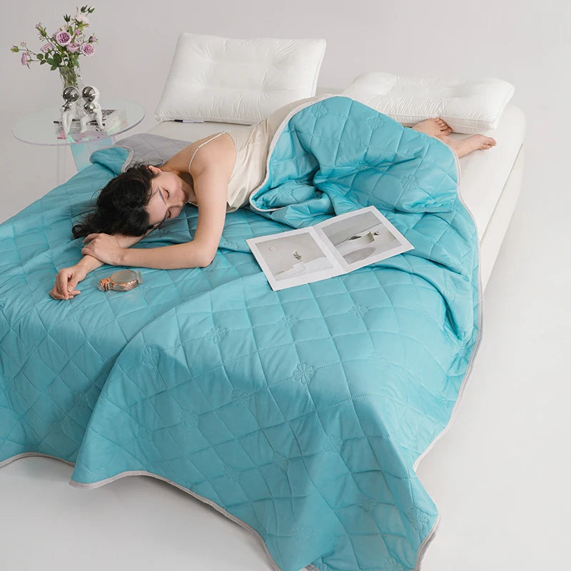 Couverture Rafraîchissante Grade A pour Lit – Couette Légère et Respirante, Idéale pour l’Été, Confort Climatisé, King & Queen Size BLACKBEARD OUTDOOR INDUSTRIES