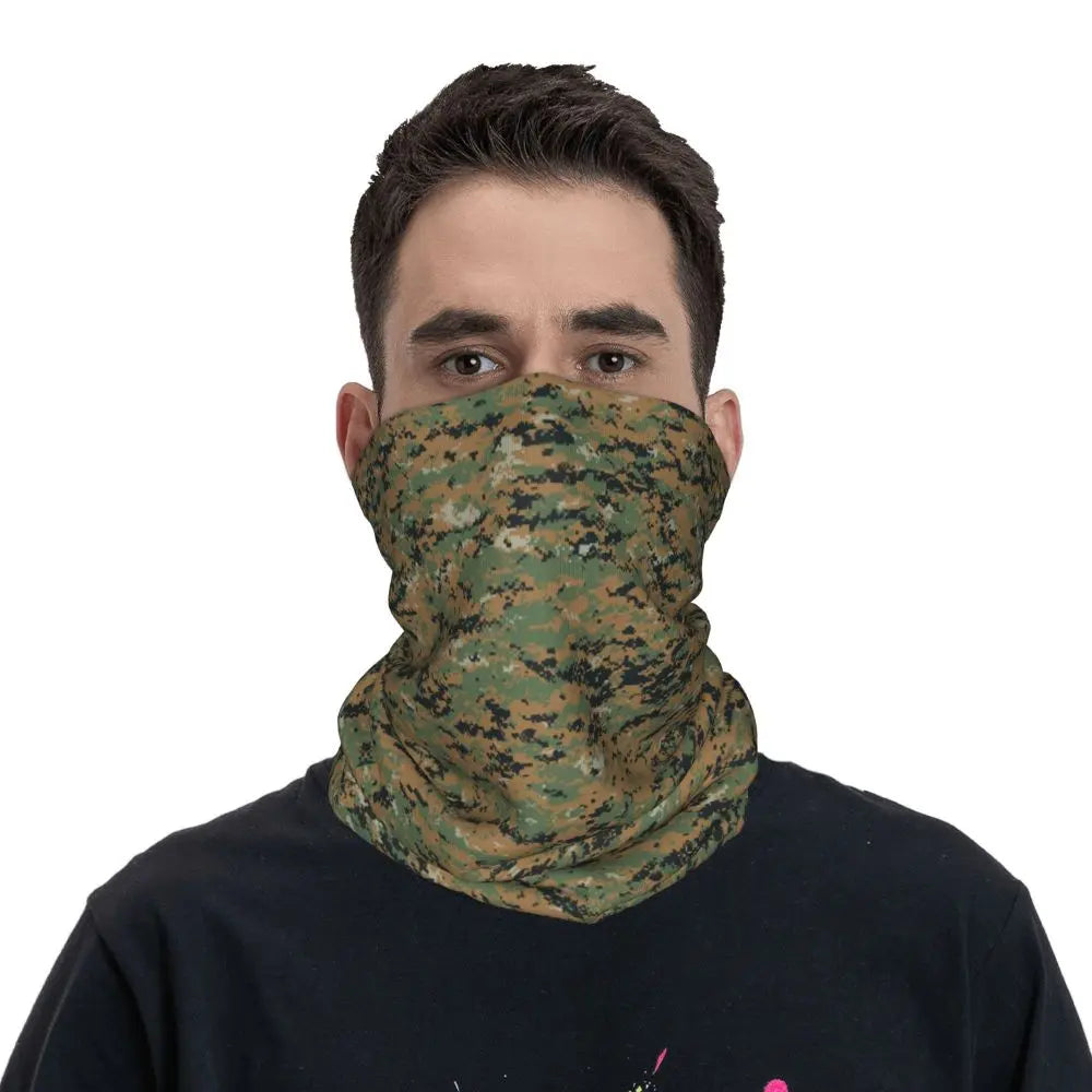 Tiger Stripe Camo – Bandeau Tour de Cou Hiver Multifonction pour Hommes et Femmes | Parfait pour Randonnée, Cyclisme, Sports Outdoor et Usage Quotidien - BLACKBEARD OUTDOOR INDUSTRIES