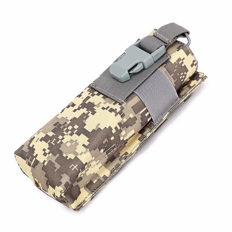 Pochette Tactique MOLLE pour Radio Walkie-Talkie – Porte-Bouteille d'Eau, Pochette de Magasin pour Activités de Plein Air, Camping et Sports BLACKBEARD OUTDOOR INDUSTRIES