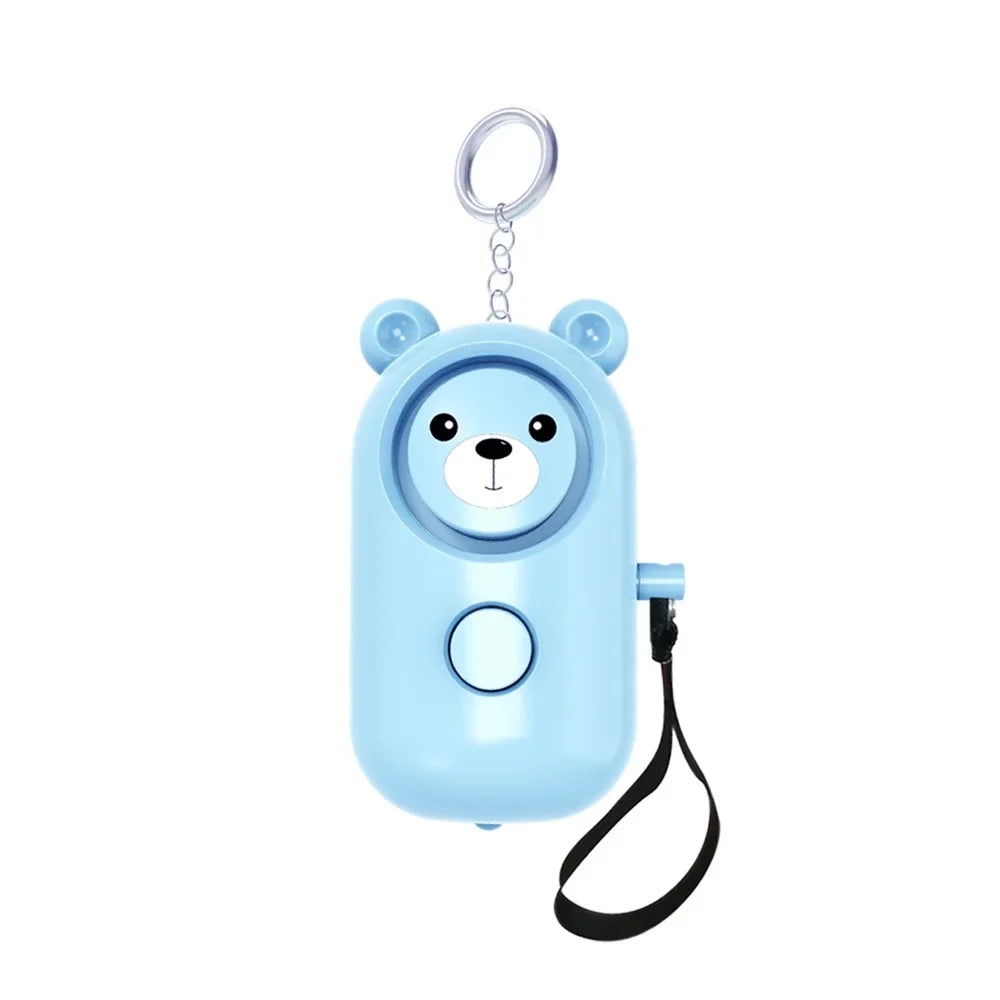 Self Defense Alarm 130DBAnti-wolf Girl Child Women Security Protect Alert Personal Safety Scream Loud Emergency Alarm Keychain BLACKBEARD OUTDOOR INDUSTRIES