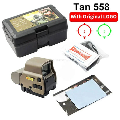 558 Viseur Holographique à Point Rouge avec Magnificateur 3X/5X G33/G43/G45 - Rail 20mm & Système de Fixation Rapide Ma boutique