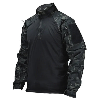 Veste Tactical XMGOLONG Pioneer Frog Suit – Haut d’Entraînement Respirant et Séchage Rapide, Camouflage CP pour Camping et Chasse - BLACKBEARD OUTDOOR INDUSTRIES