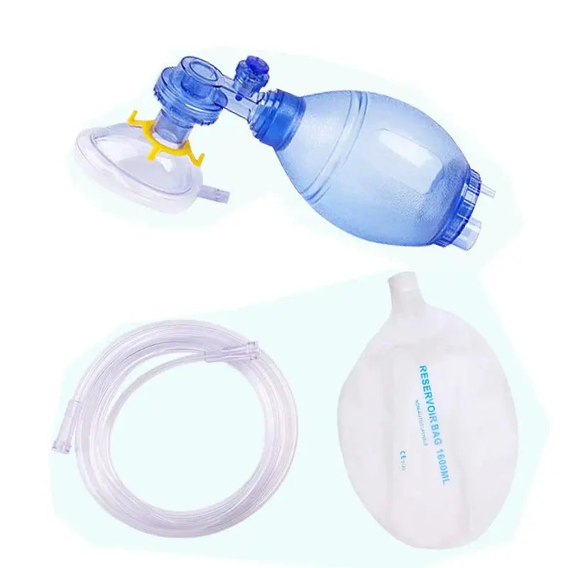 Manuel de Premiers Secours – Ambu Bag PVC Manuel pour Adulte/Enfant/Nourrisson avec Réservoir (2000ml/1600ml) Ma boutique