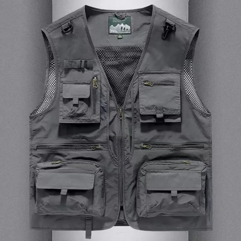 Gilet Homme Multi-Poches en Maille — Modèle 8512 - BLACKBEARD OUTDOOR INDUSTRIES