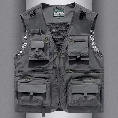Gilet Homme Multi-Poches en Maille — Modèle 8512 - BLACKBEARD OUTDOOR INDUSTRIES