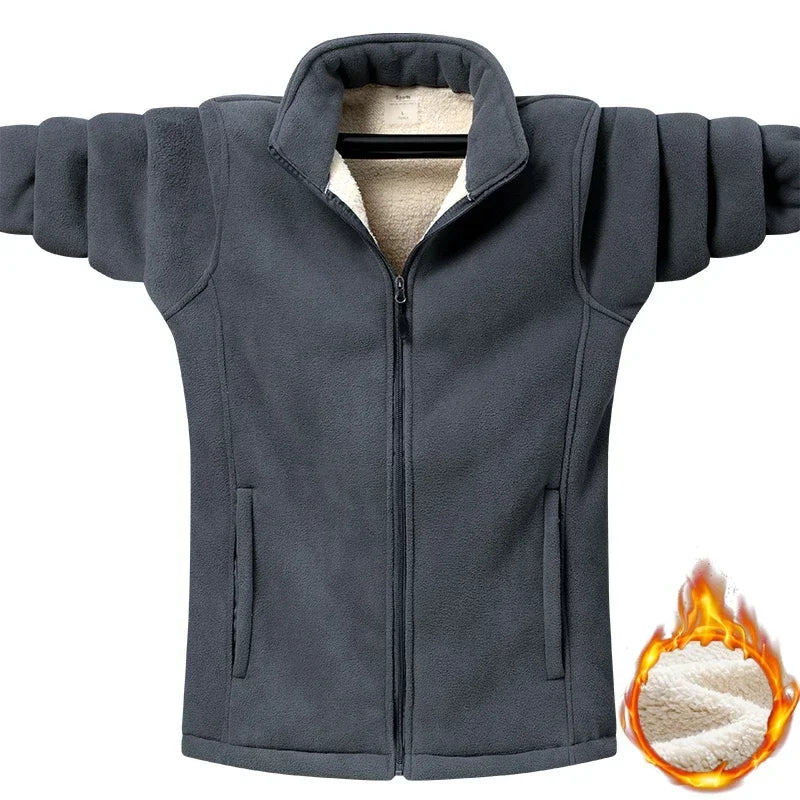 Veste Polaire Plus Size 9XL Hiver - Manteau Doublé Soft Shell pour Homme BLACKBEARD OUTDOOR INDUSTRIES