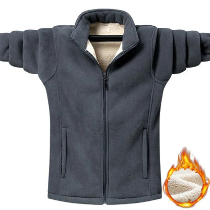 Veste Polaire Plus Size 9XL Hiver - Manteau Doublé Soft Shell pour Homme BLACKBEARD OUTDOOR INDUSTRIES