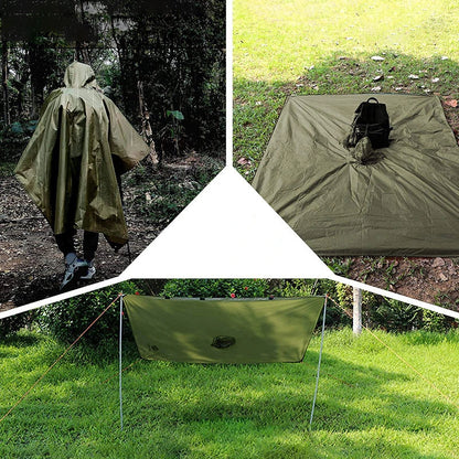 Poncho de Pluie Ultra-Résistant pour Randonnée et Camping - Imperméable, Léger, Universel, pour Hommes et Femmes BLACKBEARD OUTDOOR INDUSTRIES
