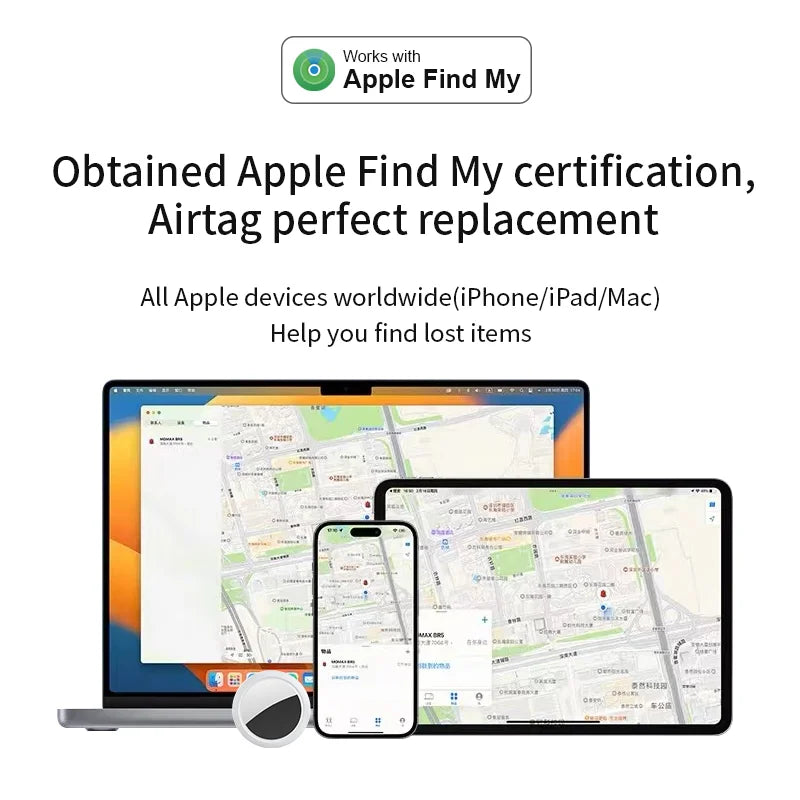 Traceur GPS Bluetooth Airtag - Compatible avec l'Application Find My d'Apple BLACKBEARD OUTDOOR INDUSTRIES