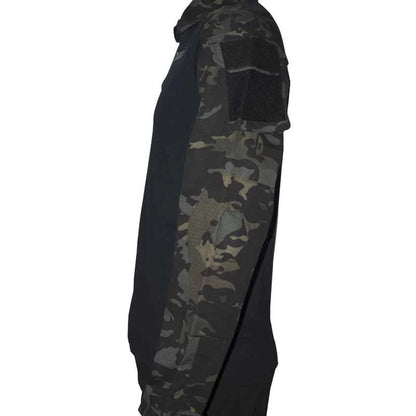 🪖 Chemise de Combat Camouflage Homme – TOMITANY Airsoft | Paintball | Randonnée | Tactique | Manches longues - BLACKBEARD OUTDOOR INDUSTRIES