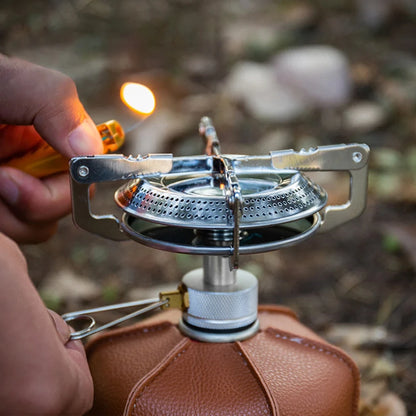 LISM Mini Réchaud à Gaz Portable pour Camping - BLACKBEARD OUTDOOR INDUSTRIES