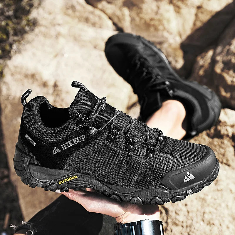 Chaussures de Randonnée Homme HIKEUP – Antidérapantes, Respirantes, Résistantes – Trekking, Escalade, Chasse, Tourisme - BLACKBEARD OUTDOOR INDUSTRIES