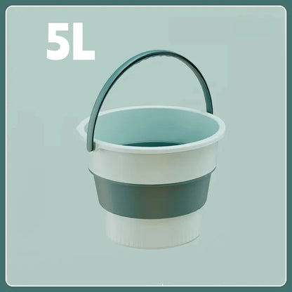 Seau Pliable avec Couvercle 5L / 10L / 17L — Seau Multi-Usages Portable pour Camping, Voiture, Pêche, Maison - BLACKBEARD OUTDOOR INDUSTRIES