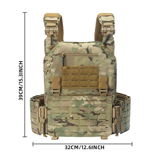 Gilet de Chasse Outdoor AnruiGe PROTECT – Vêtements Tactiques de Formation, Vêtements de Protection CS à Démontage Rapide BLACKBEARD OUTDOOR INDUSTRIES