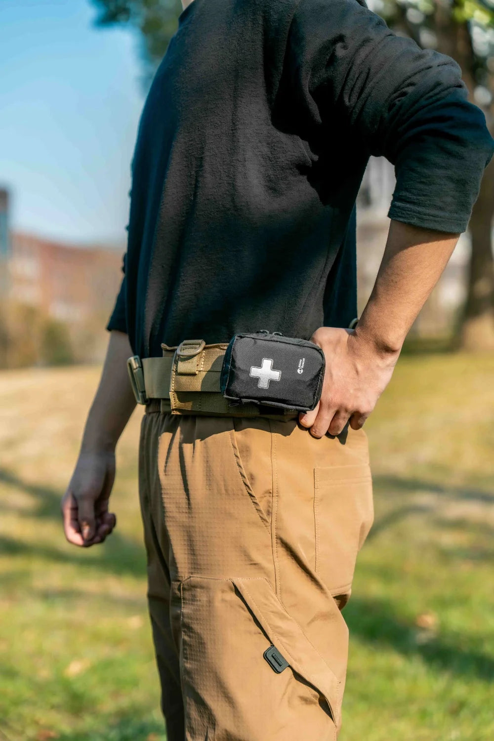 Rhino Rescue EDC Pouch - Tactical MOLLE-Compatible Everyday Carry Storage - BLACKBEARD OUTDOOR INDUSTRIES