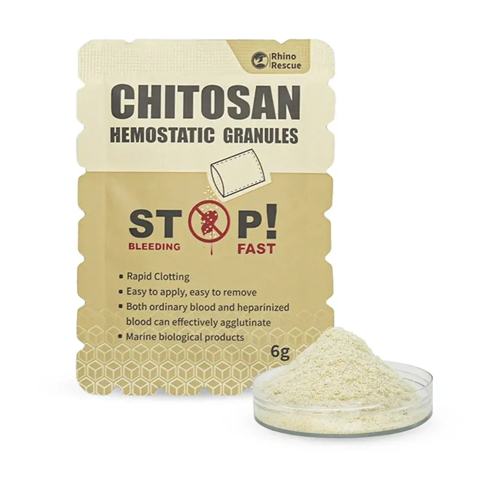 Granulés Hémostatiques au Chitosane RHINO RESCUE 6g Ma boutique