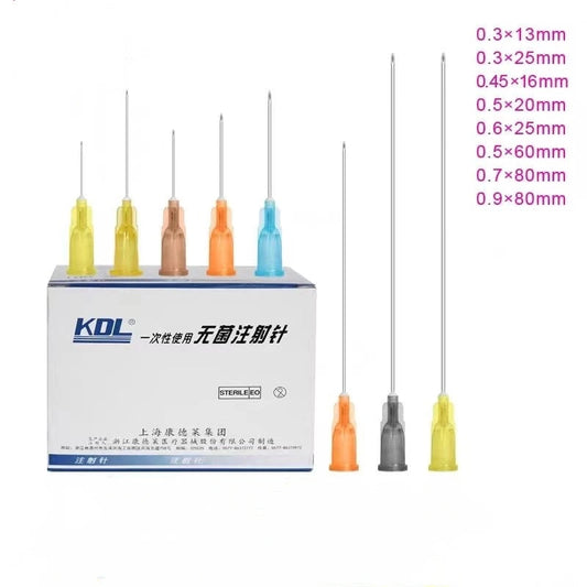 Lot de 20 Aiguilles Hypodermiques Médicales Jetables – Stériles pour Injection Sécurisée (20G / 22G / 25G) Ma boutique