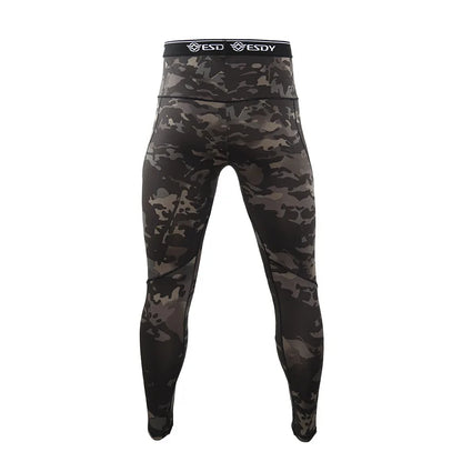Ensemble Thermique Homme Camouflage – Sous-vêtements Chauds à Compression avec Polaire Intérieure - BLACKBEARD OUTDOOR INDUSTRIES
