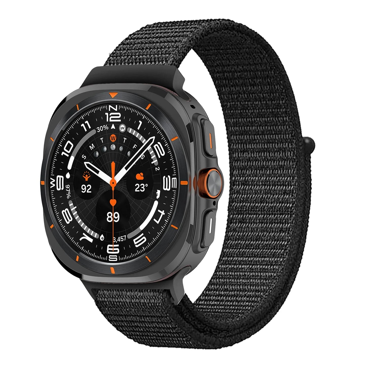 Bracelet en Nylon pour Samsung Galaxy Watch Ultra 47mm – Confortable et Respirant BLACKBEARD OUTDOOR INDUSTRIES