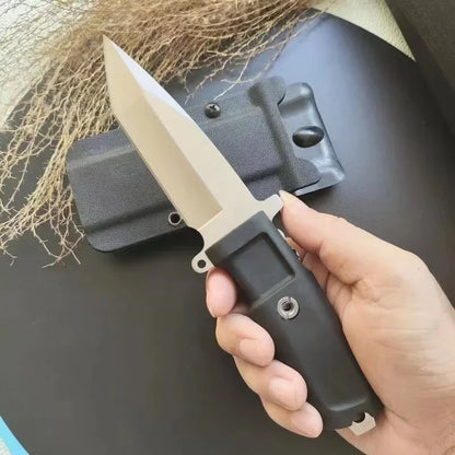 Outdoor Straight Knife – Couteau de poche EDC haute dureté, outil de survie portable et tranchant - BLACKBEARD OUTDOOR INDUSTRIES