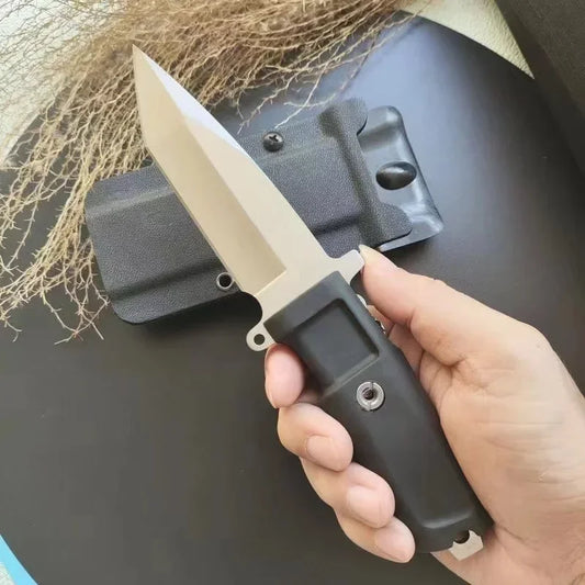 Outdoor Straight Knife – Couteau de poche EDC haute dureté, outil de survie portable et tranchant - BLACKBEARD OUTDOOR INDUSTRIES