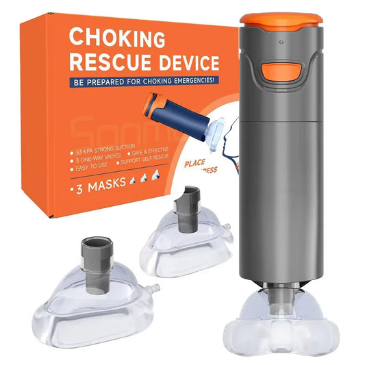 Dispositif Anti-Étouffement Portable – Kit de Secours Heimlich pour Adultes & Enfants | CPR d'Urgence Maison & Voiture - BLACKBEARD OUTDOOR INDUSTRIES