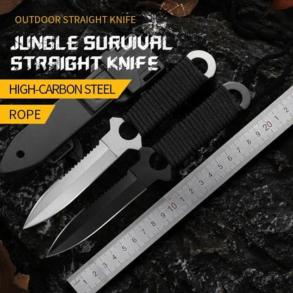 Vusak Stainless Steel Camping Pocket Knife with Scabbard - BLACKBEARD OUTDOOR INDUSTRIES