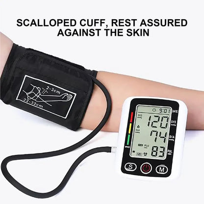 Tensiomètre Digital Portable – Moniteur de Tension Artérielle au Bras avec Mesure du Pouls Ma boutique