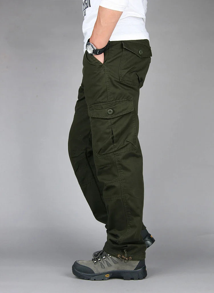 Pantalon Cargo Tactique Camouflage pour Homme – Coton Résistant, Style Décontracté et Fonctionnel - BLACKBEARD OUTDOOR INDUSTRIES