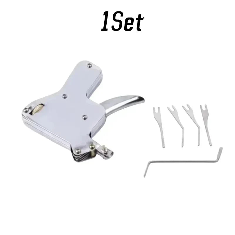 Kit Professionnel – Pistolet à Percussion pour Serrure + Extracteurs Acier Inoxydable - BLACKBEARD OUTDOOR INDUSTRIES