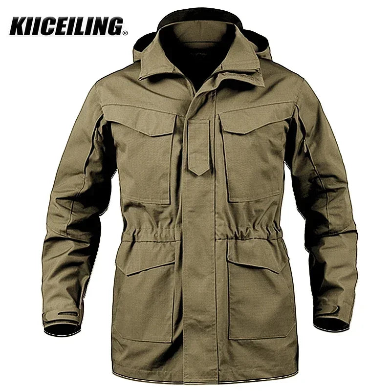 Veste Tactique M65 Multicam – KIICEILING Imperméable, Coupe-Vent, Camouflage Militaire | Hommes & Femmes - BLACKBEARD OUTDOOR INDUSTRIES