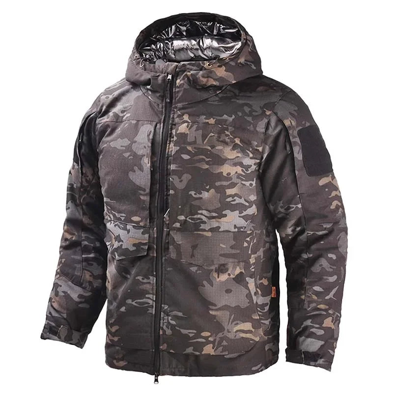 Ensemble d’Hiver Chasse Outdoor – Veste et Pantalon Camouflage Épais, Chauds, Imperméables, Uniforme Tactique Résistant à l’Usure - BLACKBEARD OUTDOOR INDUSTRIES