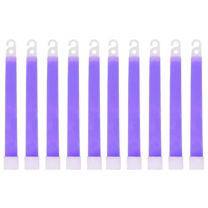 Lot de 50 Bâtons Lumineux Fluorescents 15 cm Équipement de Survie Militaire | Camping, Randonnée, SOS, Urgence, Fête | - BLACKBEARD OUTDOOR INDUSTRIES
