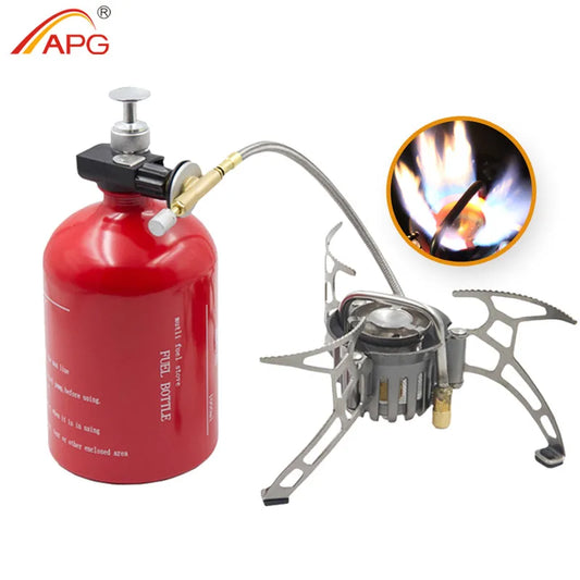 Réchaud à Essence APG 1000 ml – Grand Réservoir – Brûleur Portable Polyvalent pour Activités Outdoor - BLACKBEARD OUTDOOR INDUSTRIES
