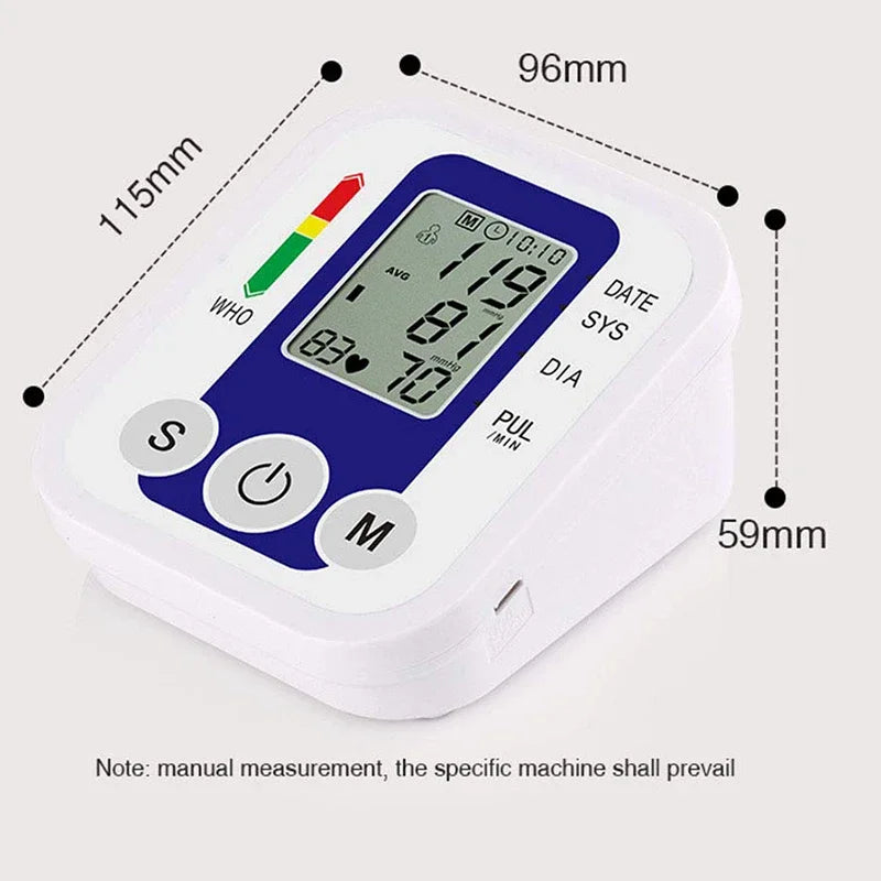 Tensiomètre Digital Portable – Moniteur de Tension Artérielle au Bras avec Mesure du Pouls Ma boutique
