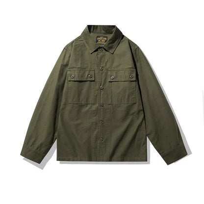 Chemise Camouflage Homme – Style Rayures Tigre | Manches Longues | Multi-poches | Casual & Workwear - BLACKBEARD OUTDOOR INDUSTRIES
